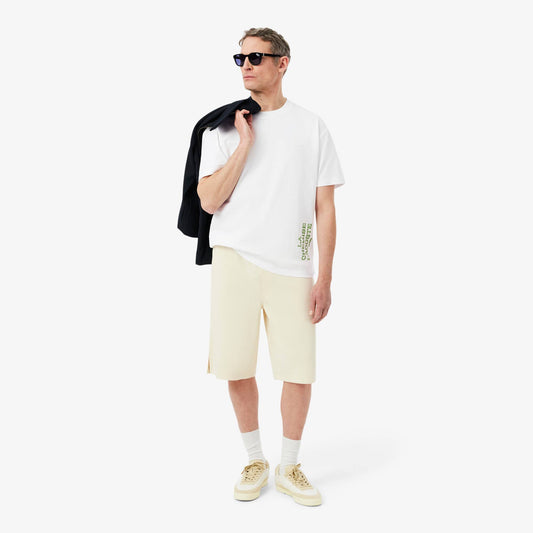 T-shirt en coton imprimé coupe décontractée