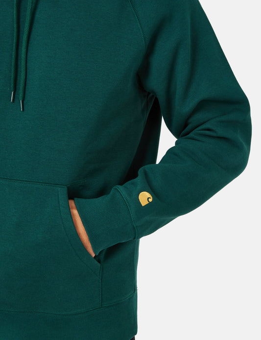 Chase Hooded Sweatshirt - Vert Botanique