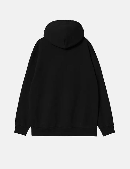 Damen Kapuzenpullover – Schwarz/Weiß