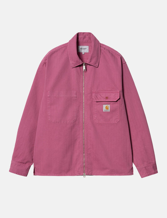 Surchemise Rainer - Rose Magenta Teint en Pièce