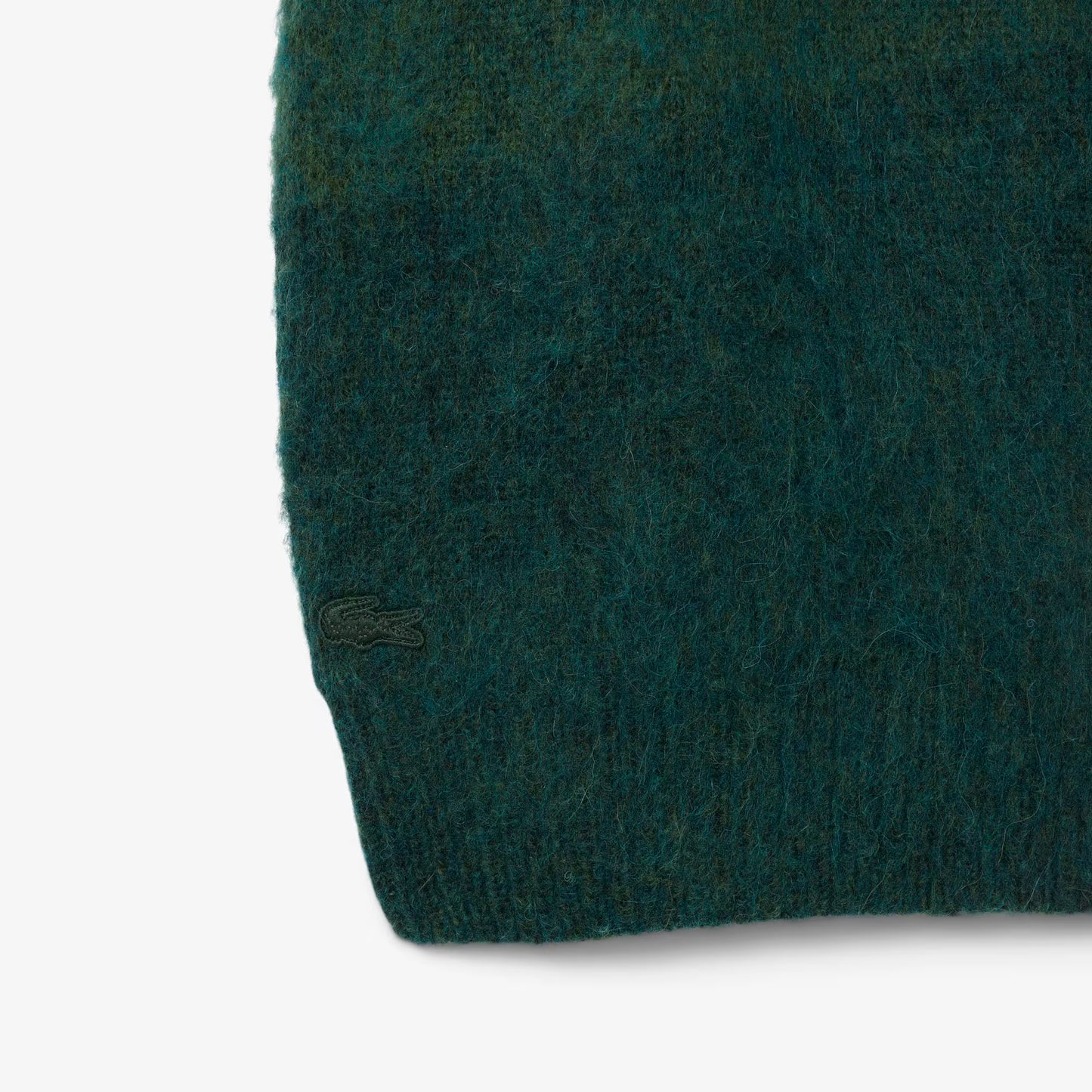 Landschafts-Jacquardpullover aus Alpakawolle
