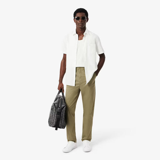 Regular Fit Chino Hose aus Baumwoll-Twill 2