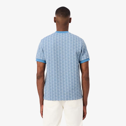 Monogramm-Jacquard-T-Shirt