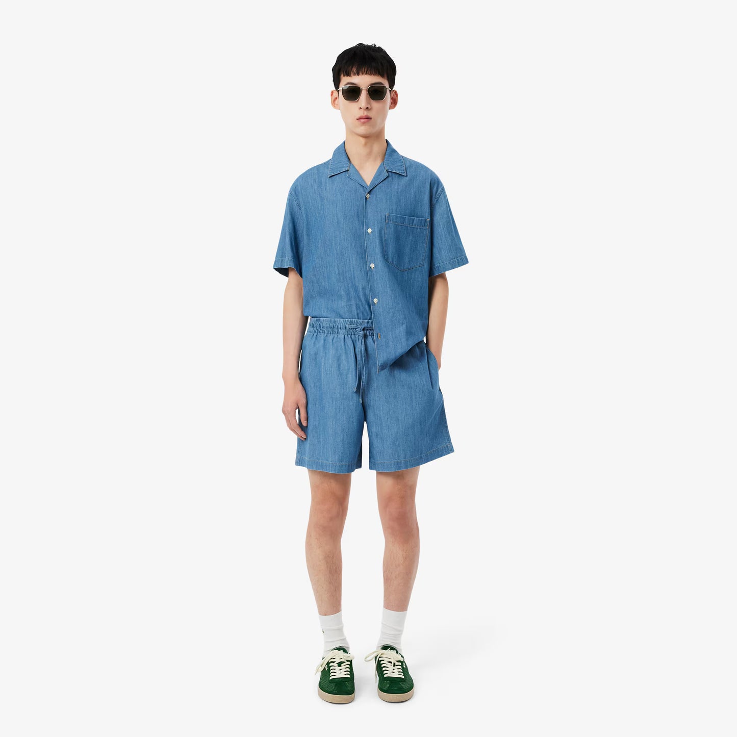 Relaxed Fit Denim Shorts
