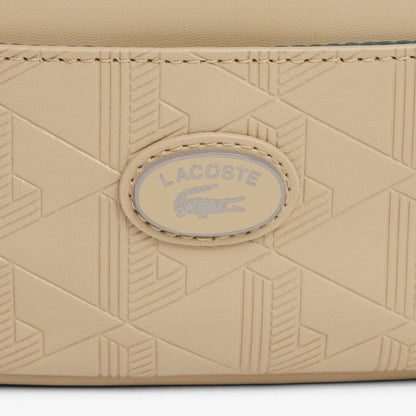 Leather Monogram Satchel