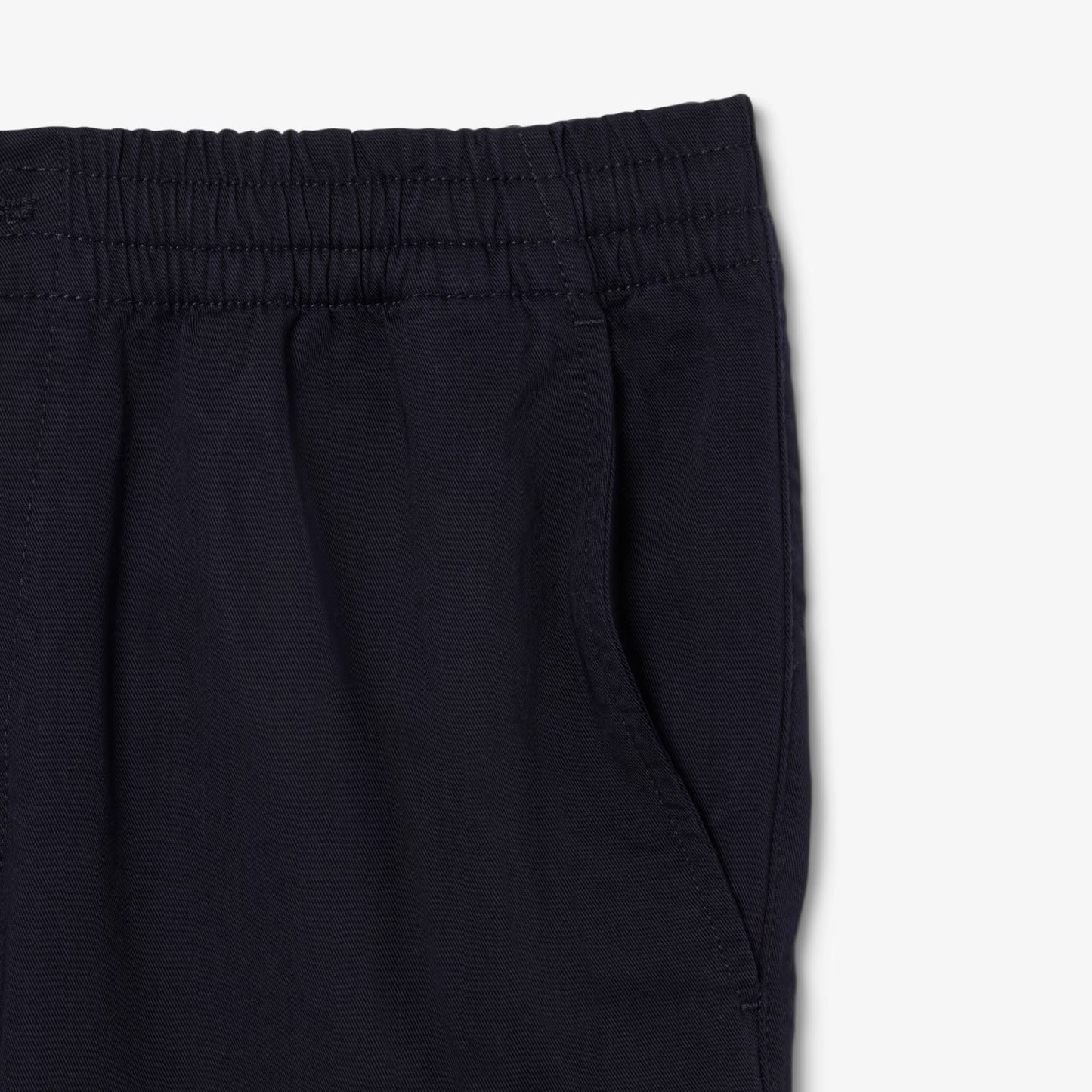 Pantalon chino en gabardine de coton à coupe droite