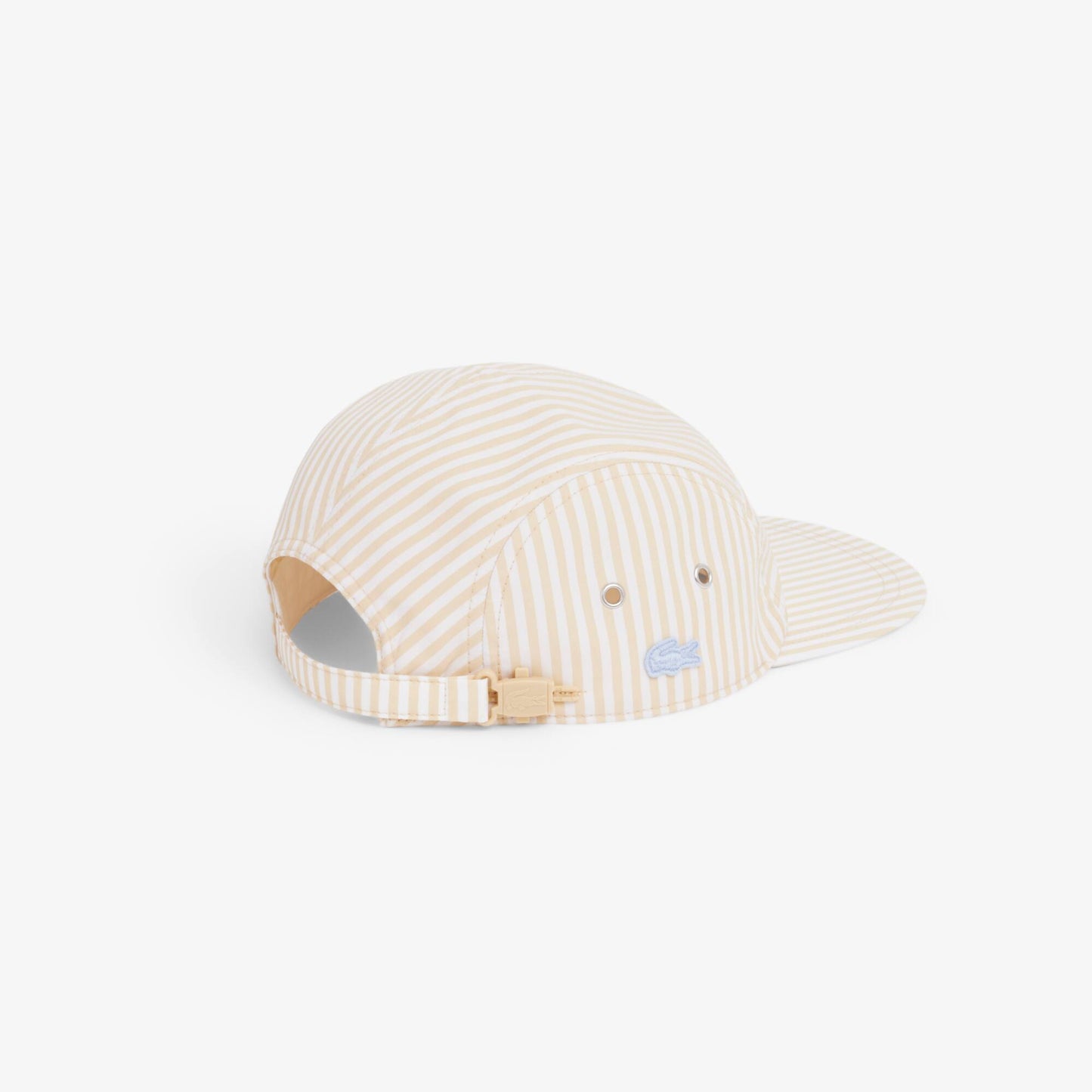 Casquette de jockey en popeline rayée