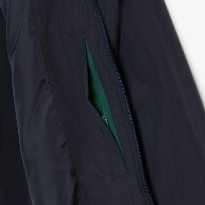 Water-Repellent Textured Taffeta Jacket