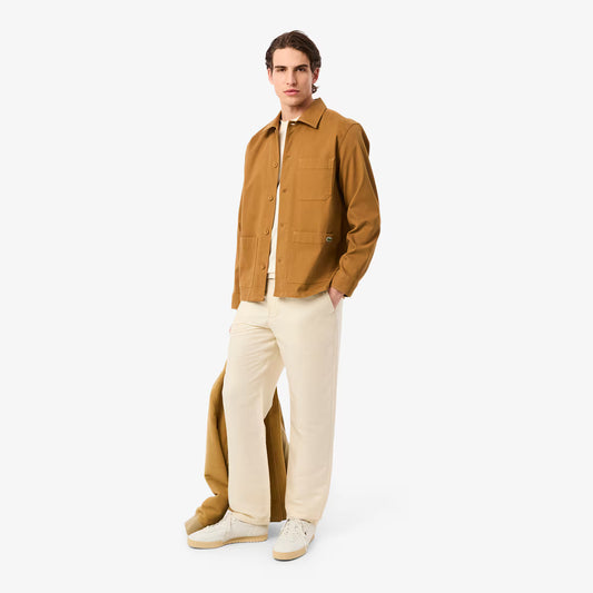 T-Shirt aus schwerem Jersey mit gestickter Signatur
