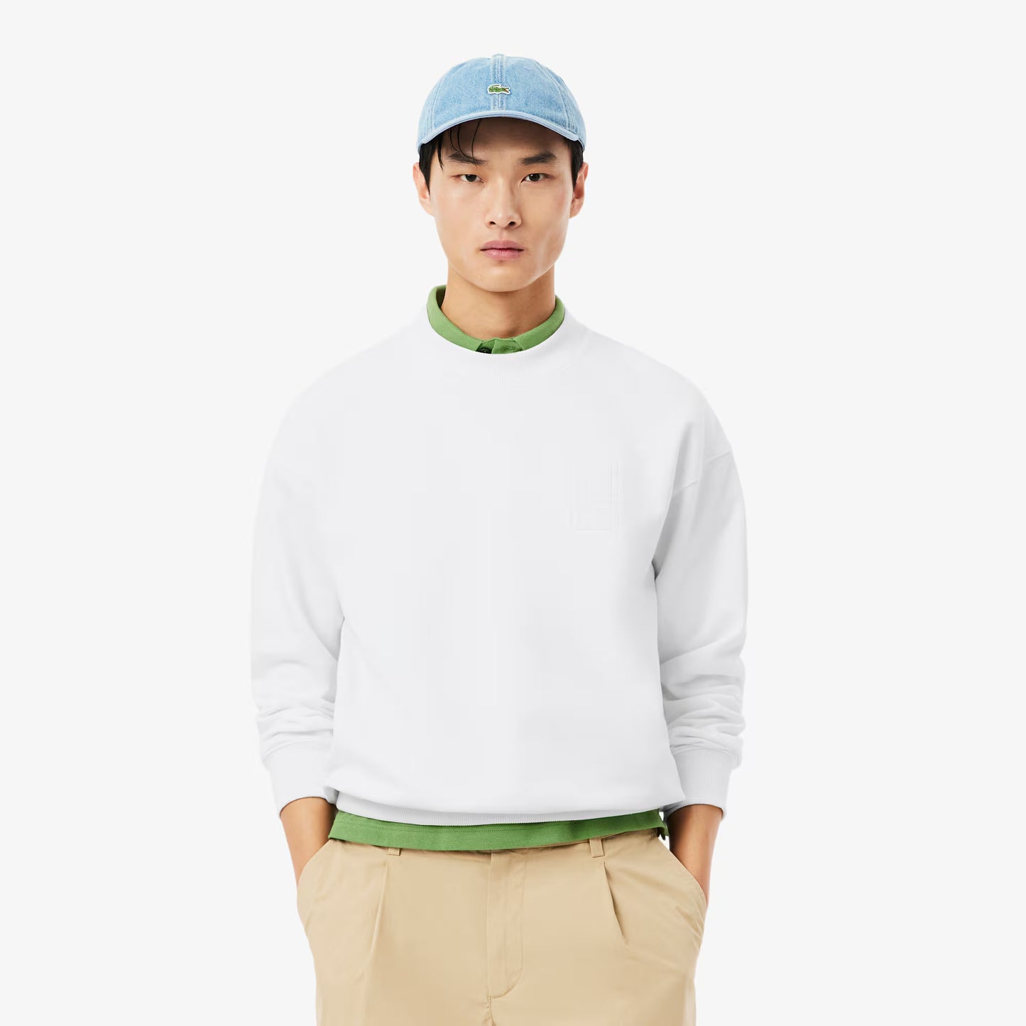 Embroidered Fleece Sweatshirt