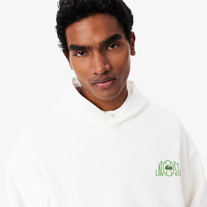 Multi Print Fleece Hoodie