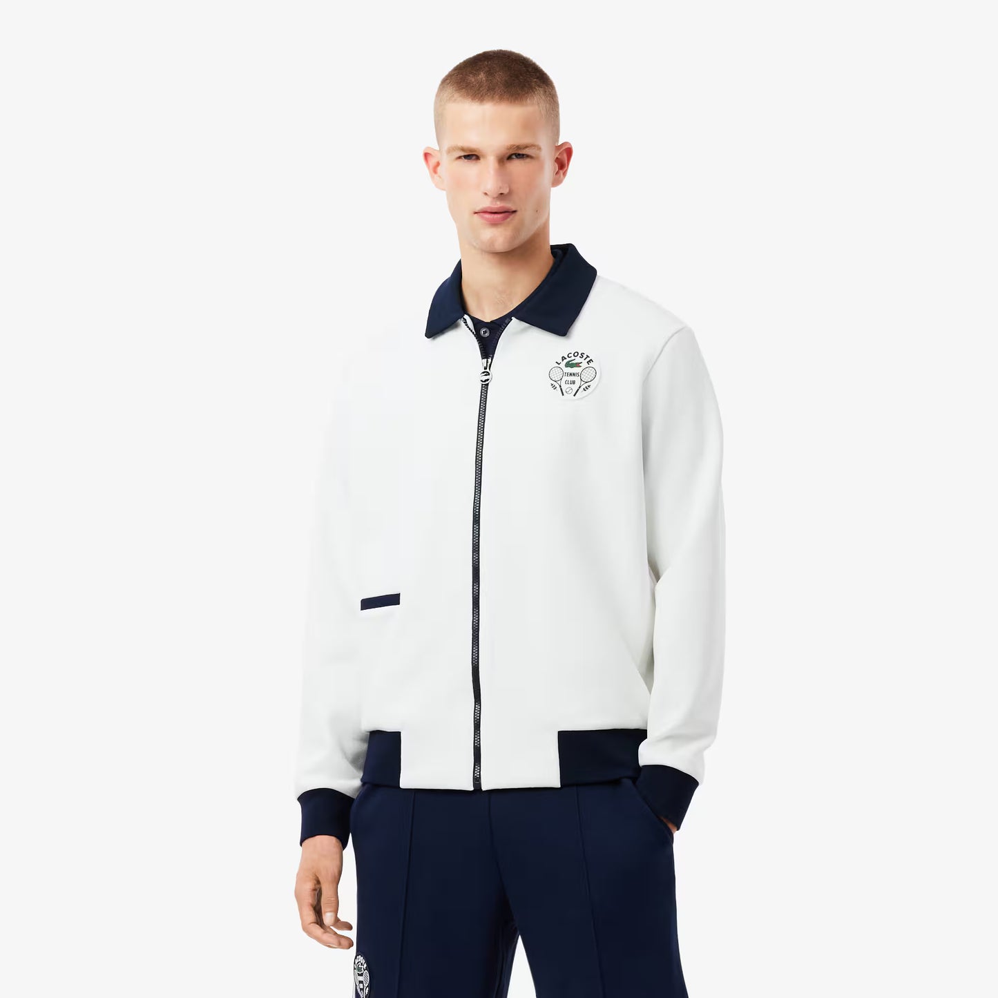 Tennis Heritage Ultra Dry Jacke mit Badge-Akzent