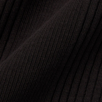 Regular Fit Geripptes Strick-Poloshirt