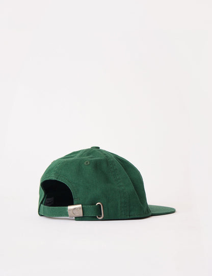 Onyx 6-Panel-Cap – Kerbelgrün/Weiß