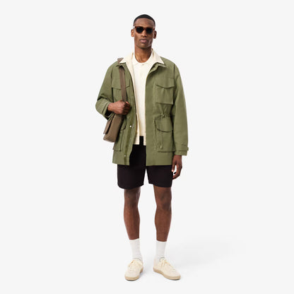 Halblange wasserabweisende Windbreaker-Jacke