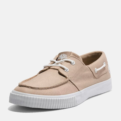 Mylo Bay Lace-up Low Trainer Beige
