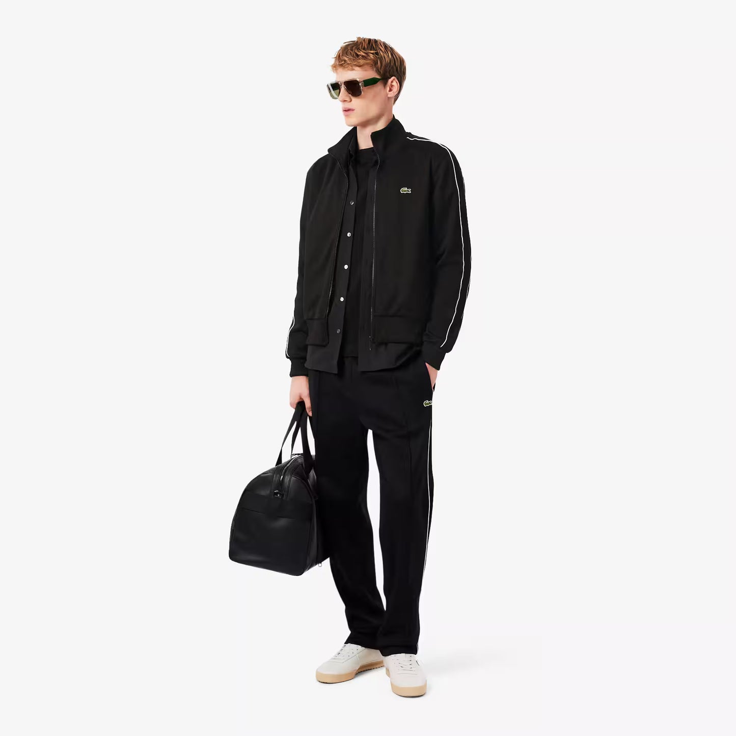 Veste de survêtement zippée en piqué Paris