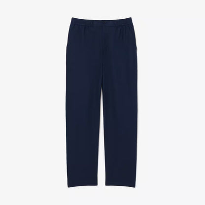 Regular Fit Leinen-Chino-Hose