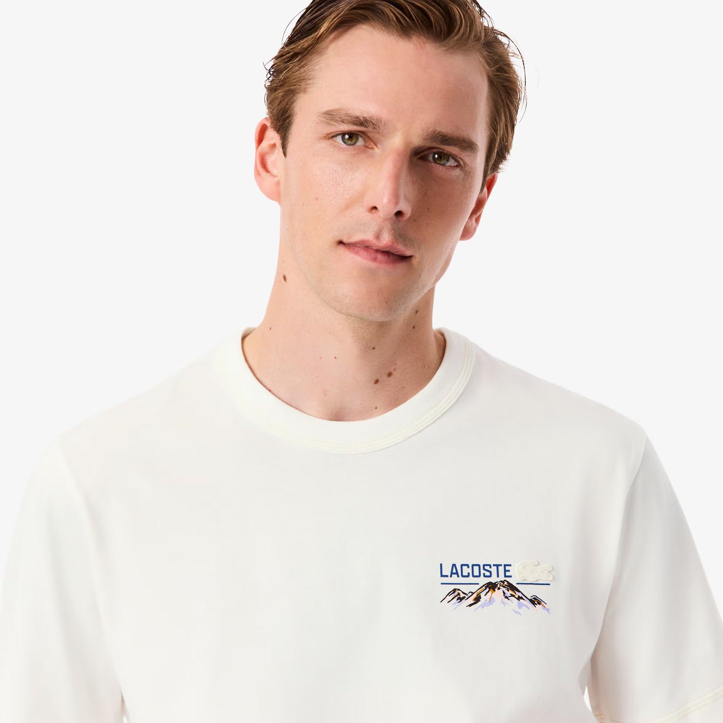 Jersey-T-Shirt mit mehrfarbigem Print 2