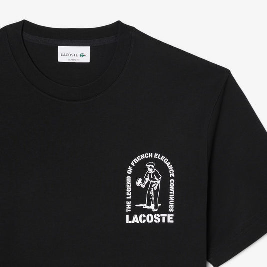 T-shirt en coton imprimé