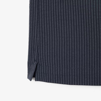 Chemise en seersucker coupe décontractée