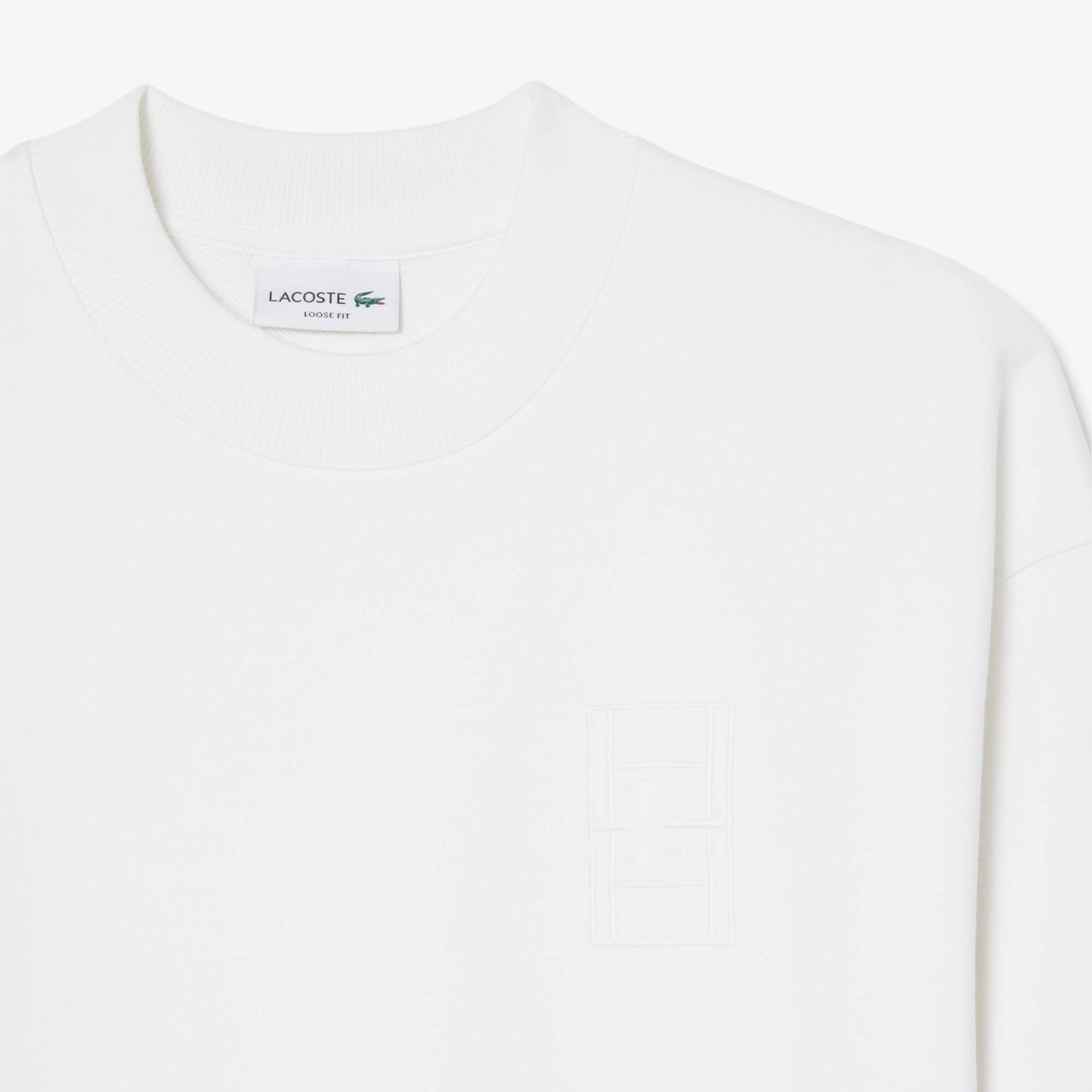 Embroidered Fleece Sweatshirt