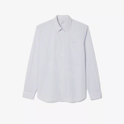 Regular Fit Striped Poplin Shirt