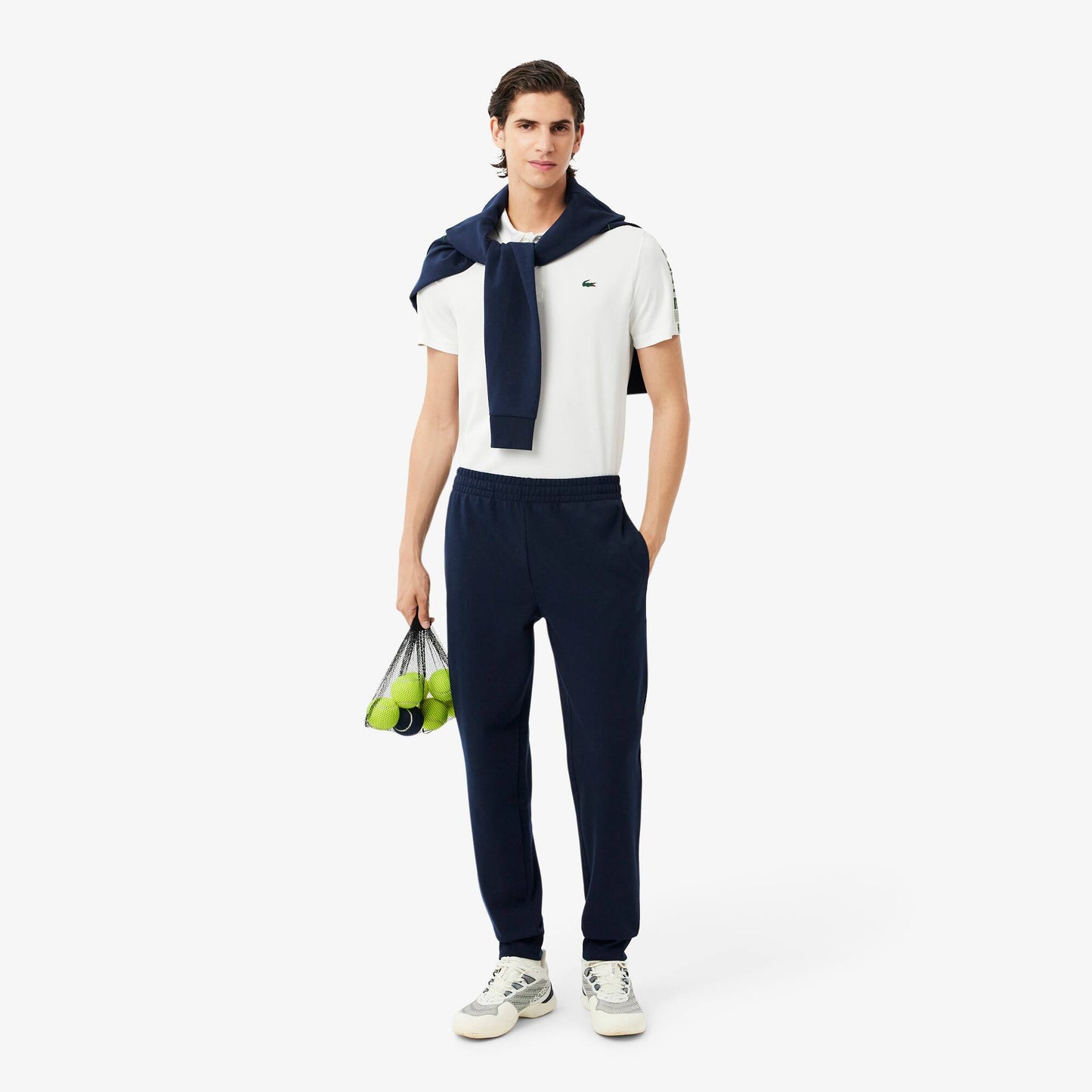 Tennis Logo Stripe Tracksuit Pants