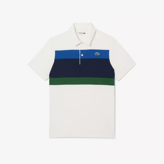 Regular Fit Golf-Polohemd mit Farbblock-Design