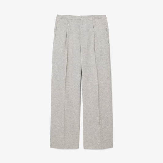 Pantalon en tissu flammé coupe décontractée