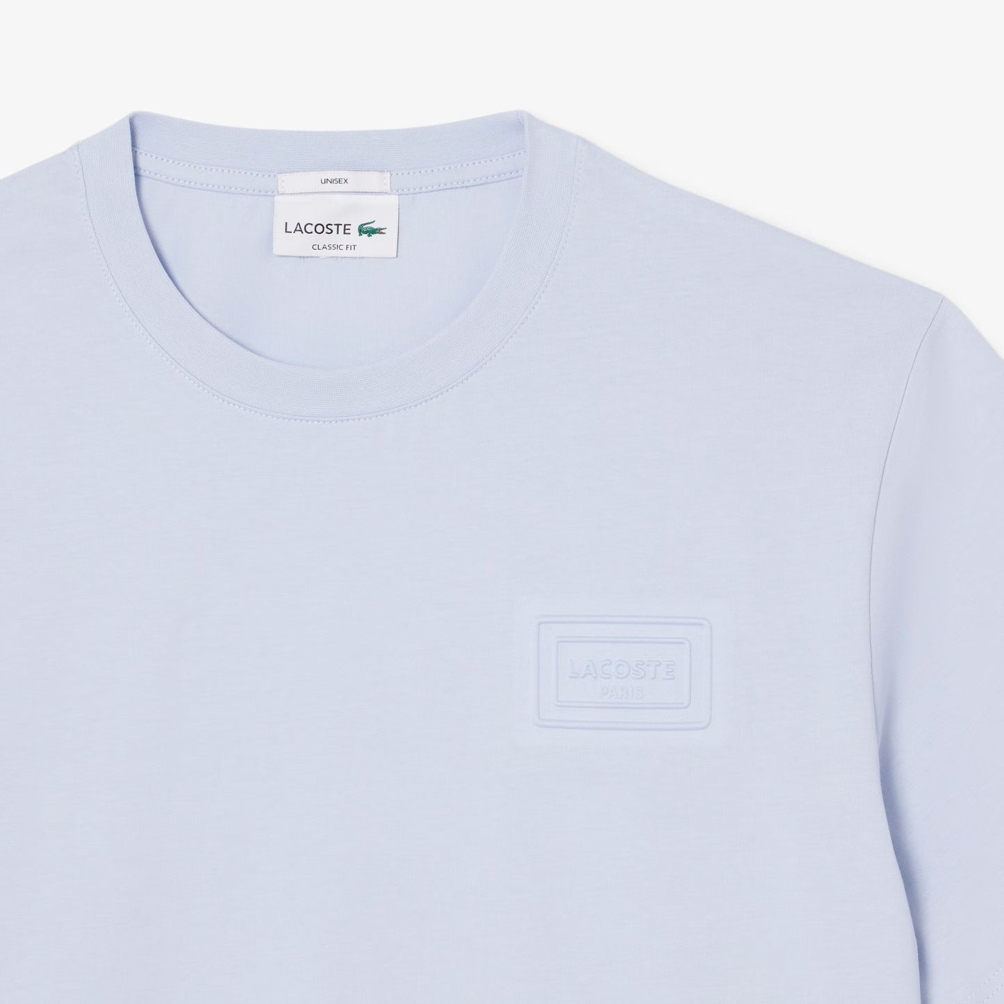 Embossed Branding Cotton T-shirt