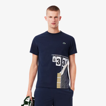 Ultra Dry Tennis Heritage Print T-shirt