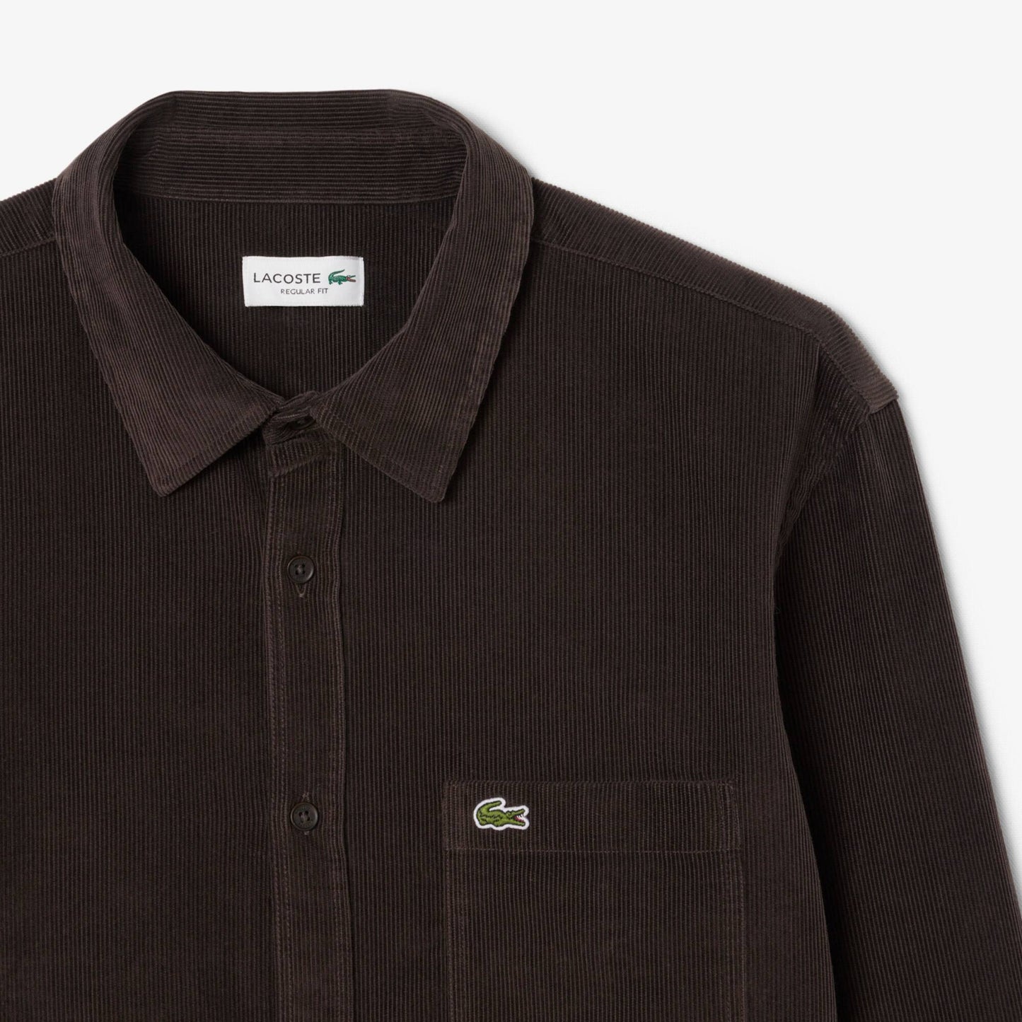 Regular Fit Velourshemd