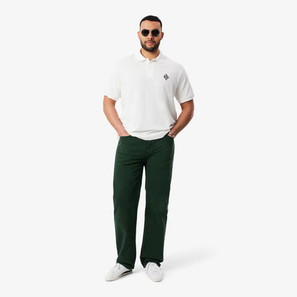 5 Pocket Straight Cut Denim Jeans