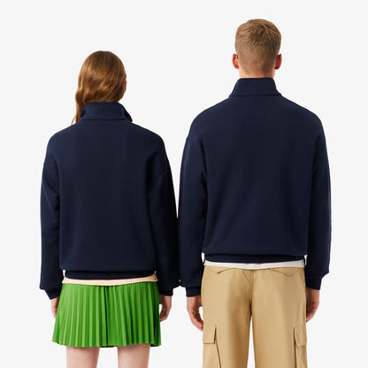Sweat en polaire épais avec col zippé