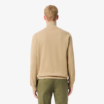 Sweat-shirt interlock col montant zippé 2