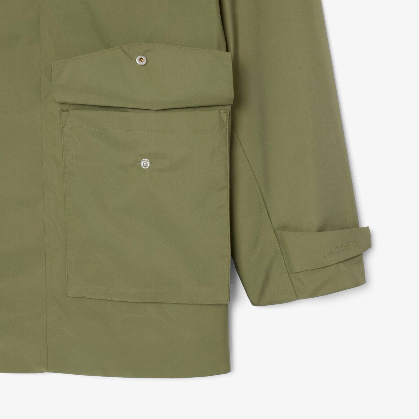 Halblange wasserabweisende Windbreaker-Jacke