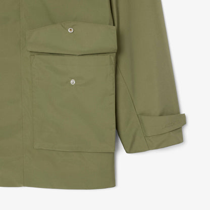 Halblange wasserabweisende Windbreaker-Jacke