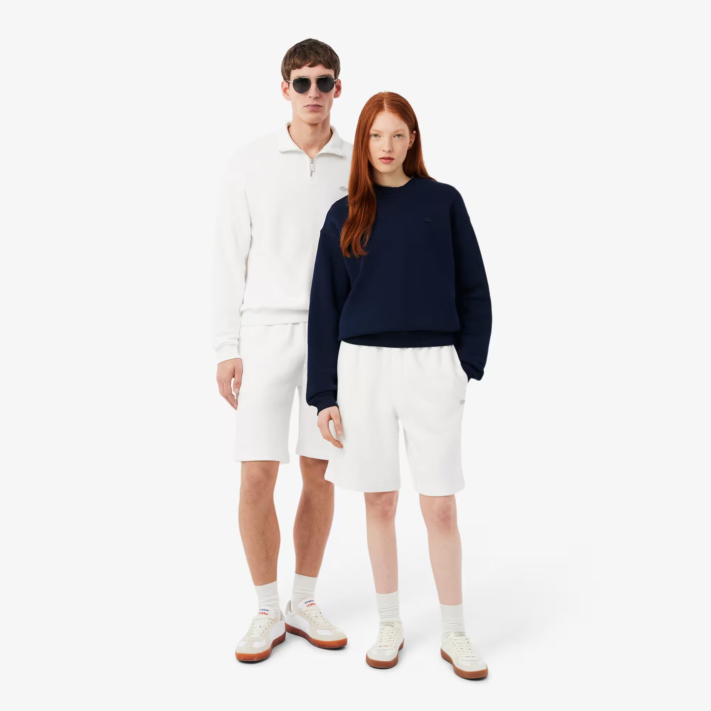 Entspannte Fleece-Shorts