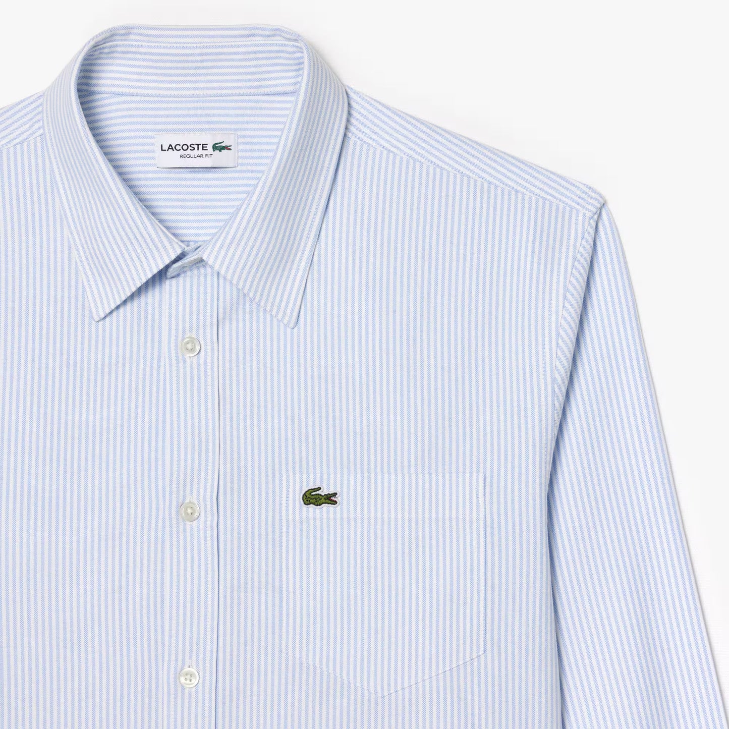 Regular Fit Gestreiftes Oxford-Hemd 2