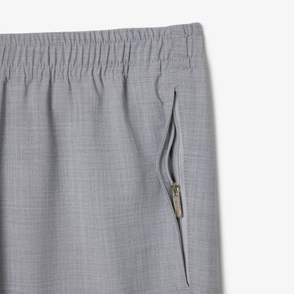 Regular Fit Chinohose aus Wollflanell