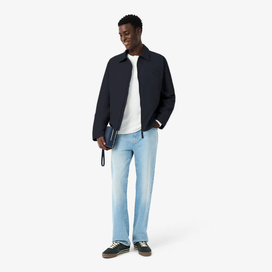 Wasserabweisende Jacke aus strukturiertem Taft