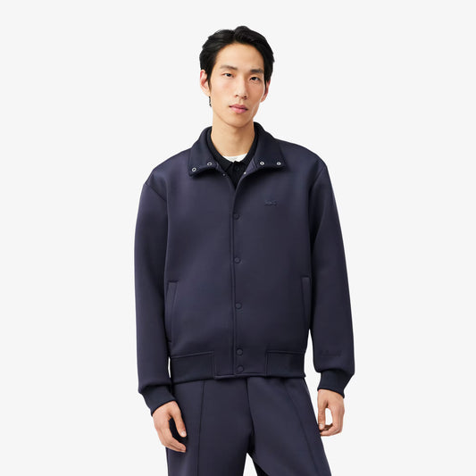 Jacke mit hohem Kragen und Signature-Stickerei