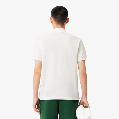 Classic Fit Petit Pique Badge Polo Shirt