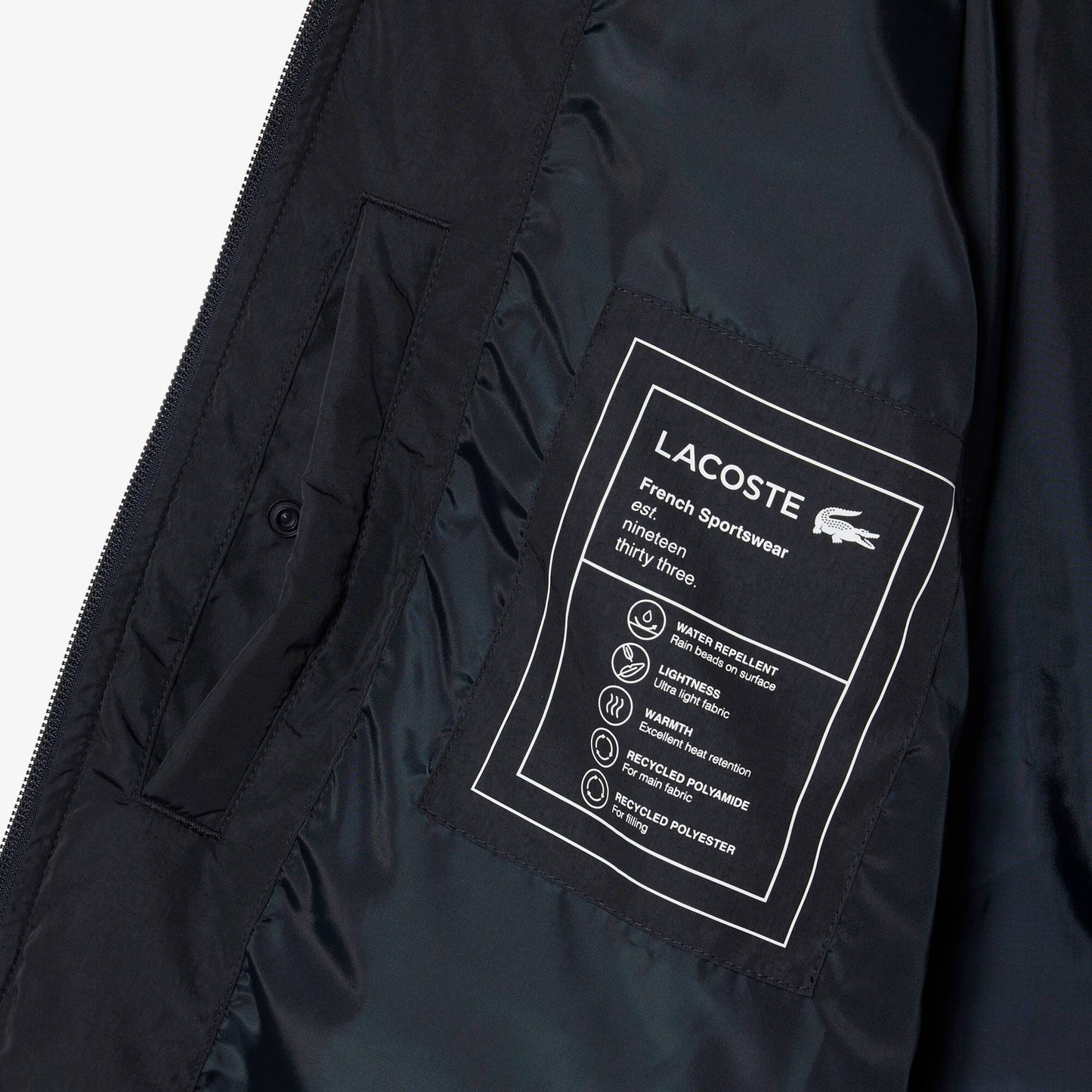 Leichte wasserabweisende Steppjacke