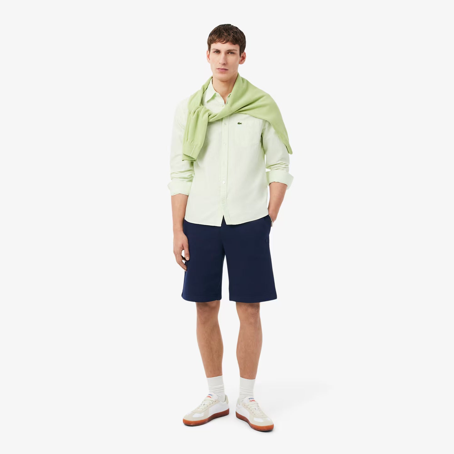 Entspannte Fleece-Shorts