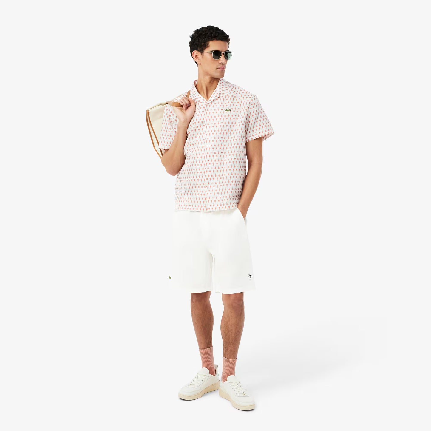 Short en lin édition Roland-Garros