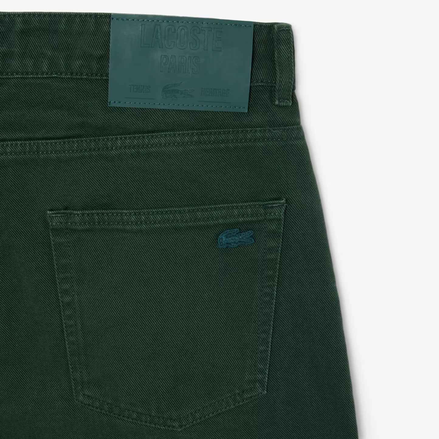 5 Pocket Straight Cut Denim Jeans