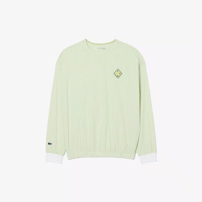 Sweat-shirt de golf en seersucker ultra-sec
