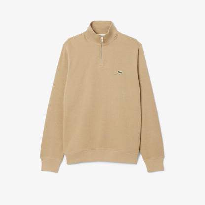 Sweat-shirt interlock col montant zippé 2